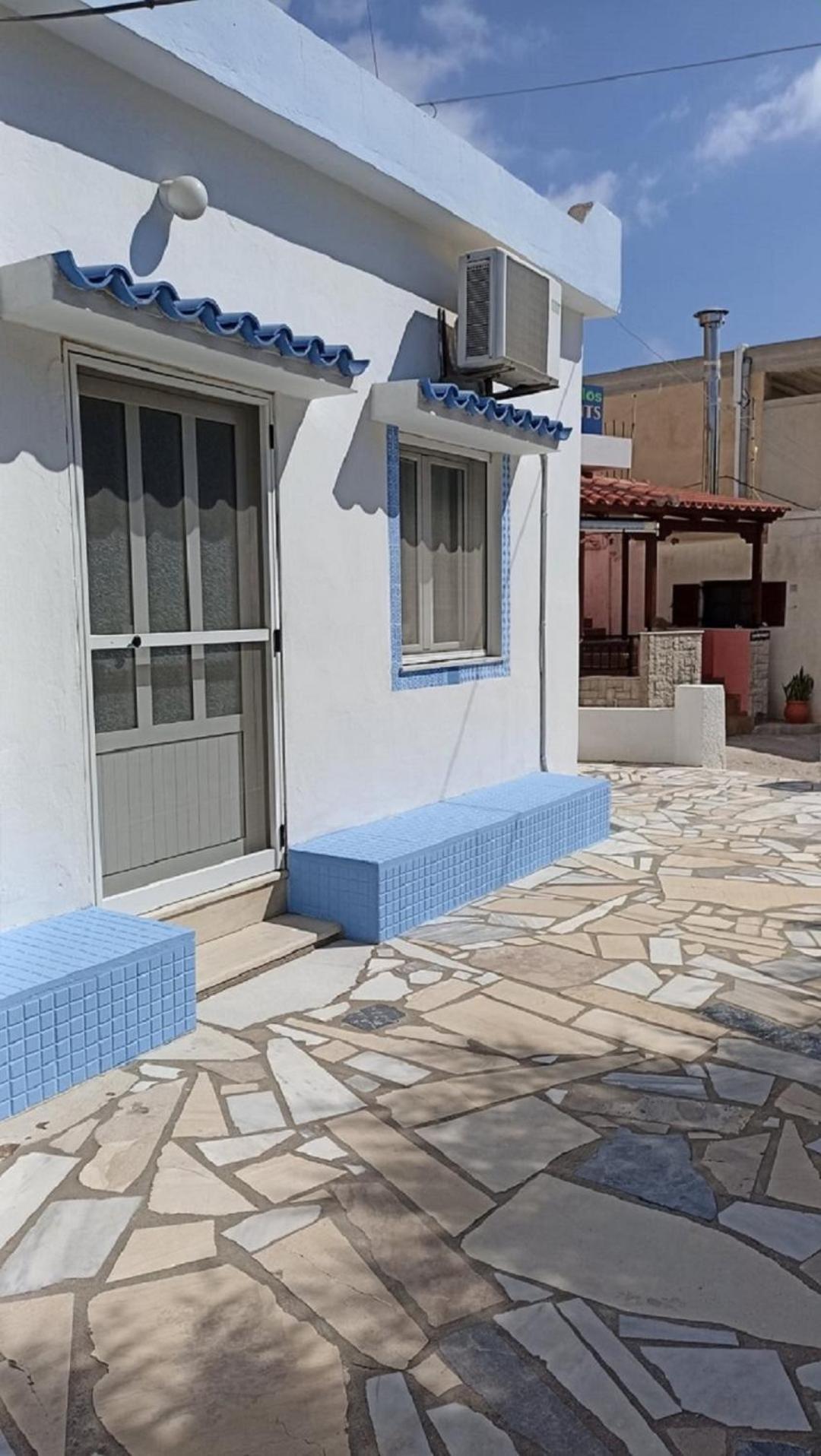 La Casa Azul - Blue House Leilighet Sitía Eksteriør bilde